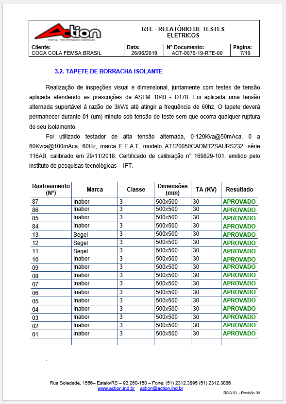 Prontuário Das Instalações Elétricasnr10 Action Engenharia 7568